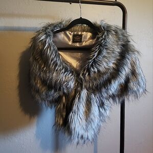 Faux fur wrap